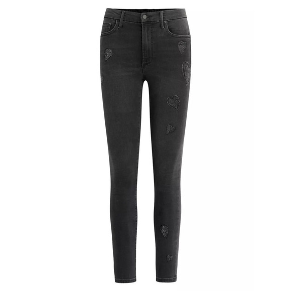 Joe's Jeans x Stephanie Gottlieb The Charlie Jeans Studded Madison NWT Size 25 - Picture 1 of 8